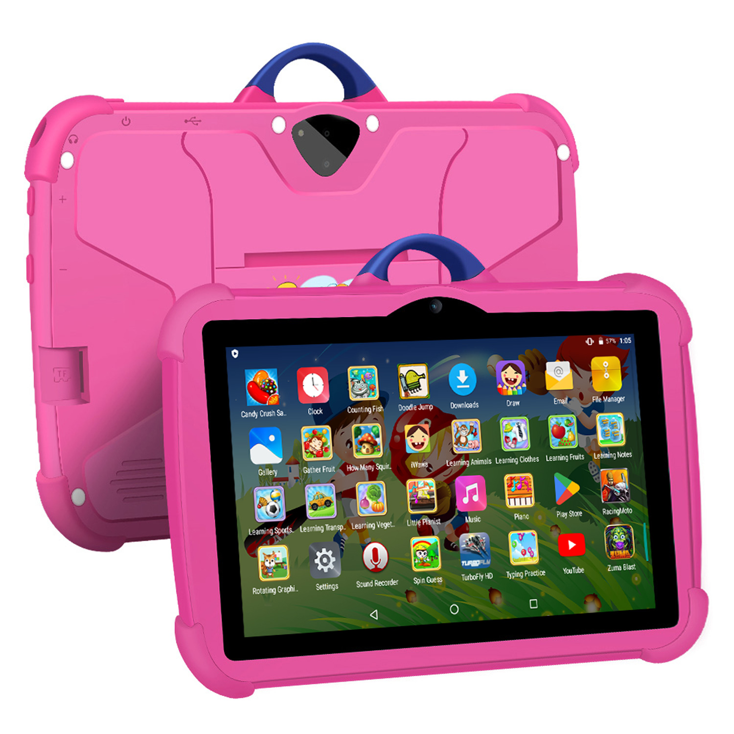 Kids Education Tablet - Yeni Karikatür Desen Çocuk Tablet 7