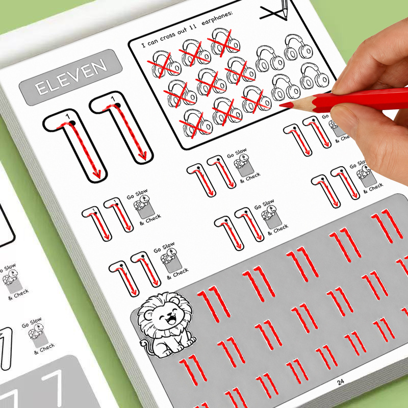 Learning Workbook Preschool - Numara 1-12 İzleme Çalışma Kitabı 32