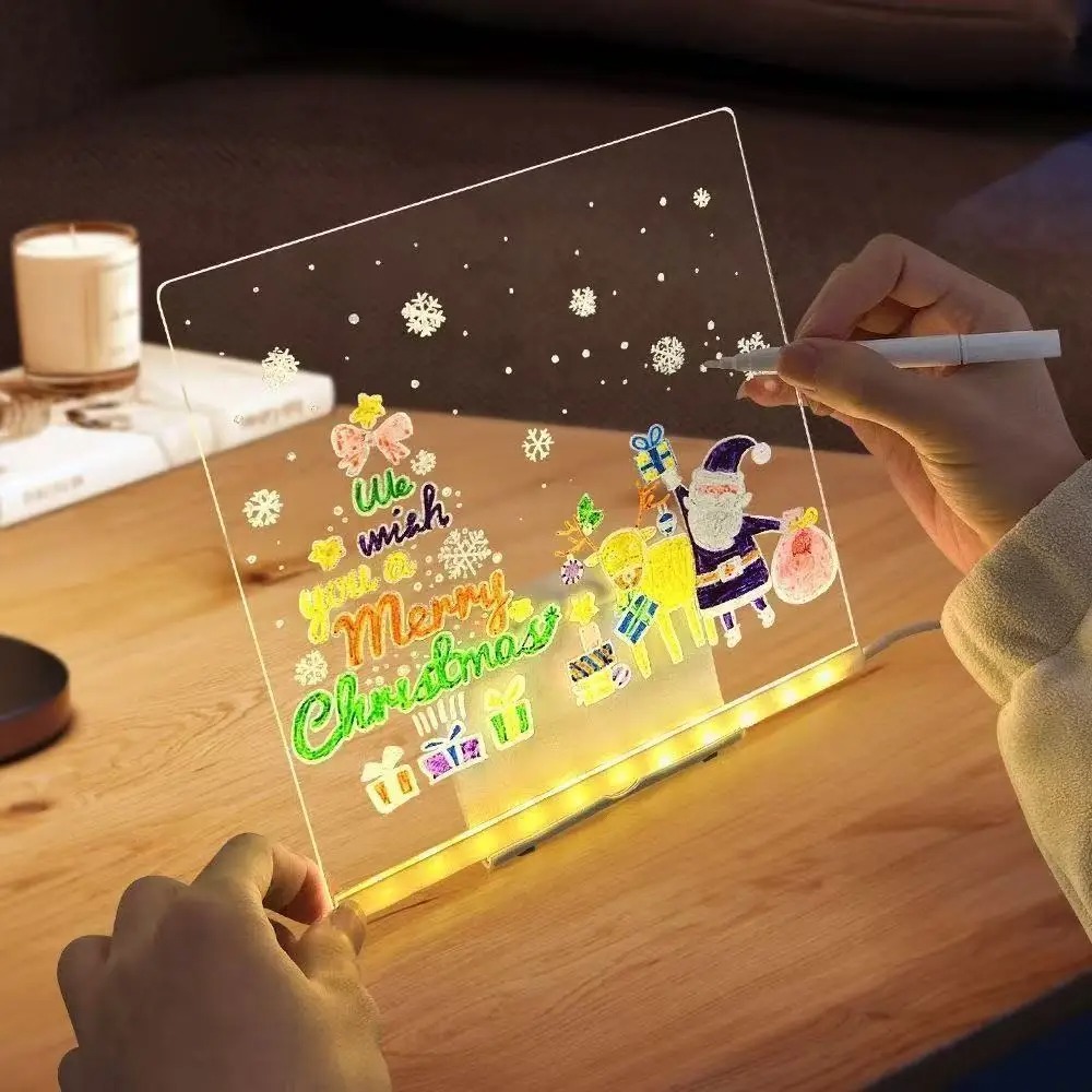 Kids Education Tablet - Magic Glow Çocuk Çizim Tahtası: Yeniden