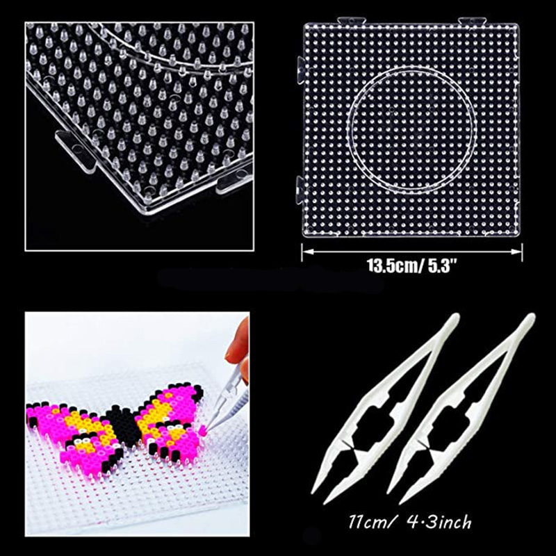Kids Education Template - 2.6mm Hama Boncuk Şablon DIY Perler