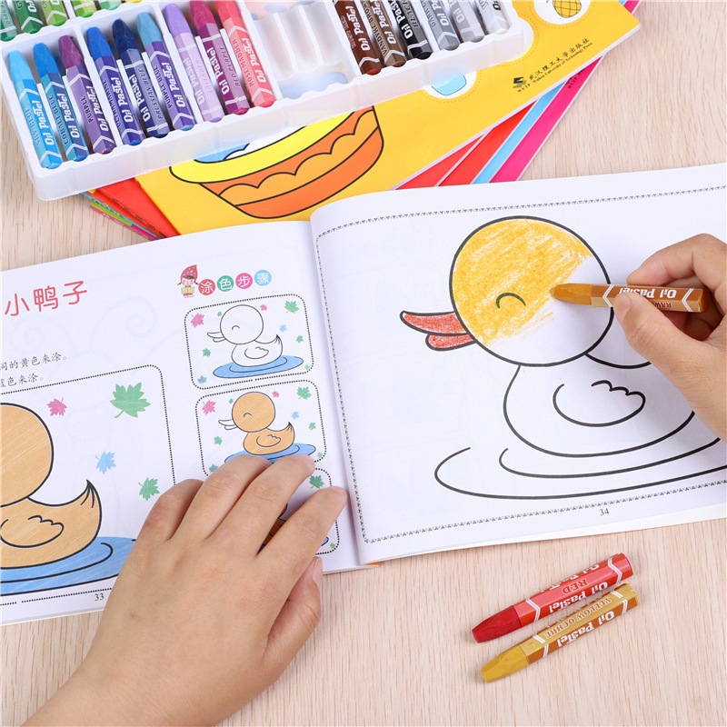 Learning Workbook Preschool - Çocuklar için Boyama ve Çizim Kitabı