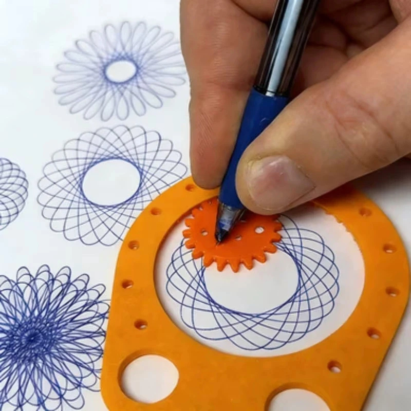Geometri Spirograph Çizim Şabl - Kids Education Template incelemesi ve fiyatı
