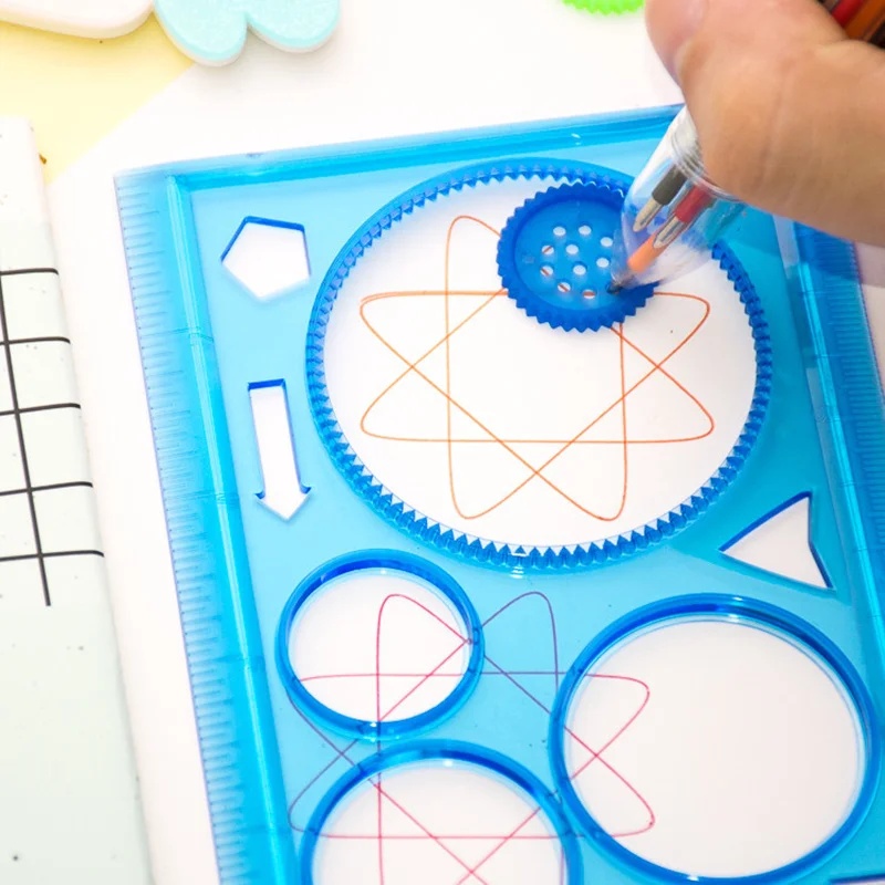 Geometri Spirograph Çizim Şabl - Kids Education Template incelemesi ve fiyatı