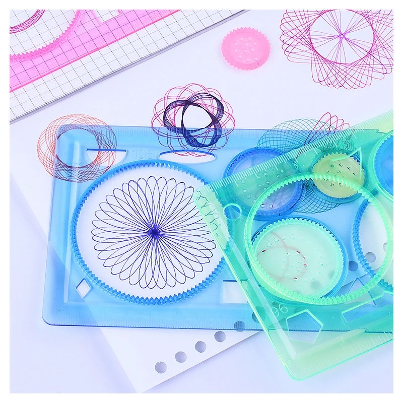 Geometri Spirograph Çizim Şabl - Kids Education Template incelemesi ve fiyatı