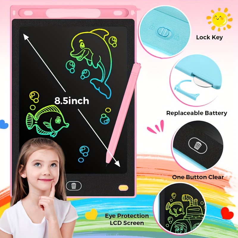 30 adet 8.5 Inç LCD Çizim Tabl - Kids Education Tablet incelemesi ve fiyatı