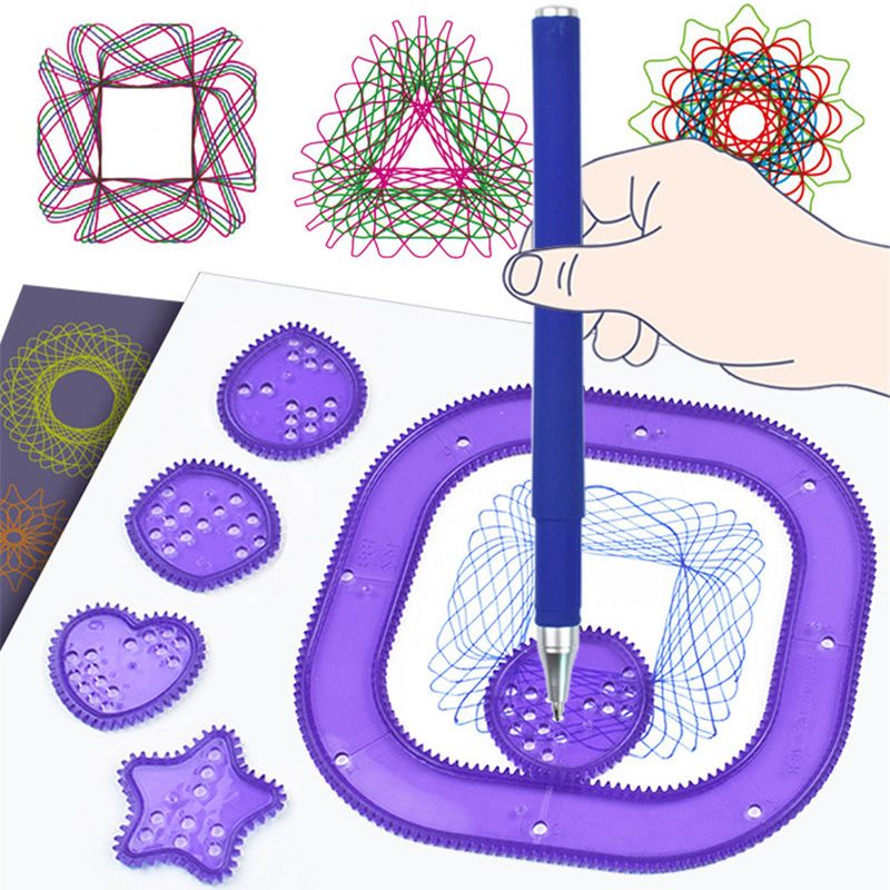 Komik Spirograph çizim oyuncak - Kids Education Template incelemesi ve fiyatı