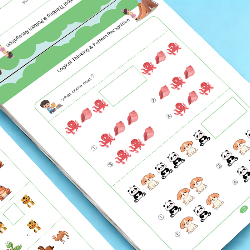 32 Sayfa Desen Bulma Çalışma K - Learning Workbook Preschool incelemesi ve fiyatı