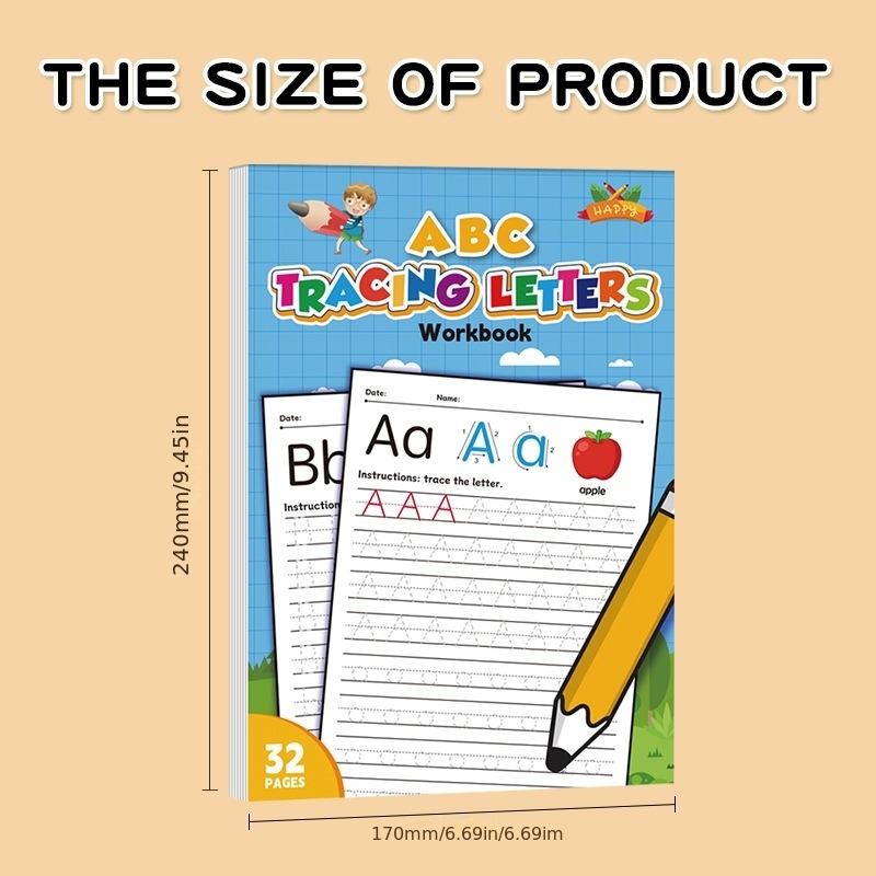 Alfabe Çalışma Kitabı A-Z - De - Learning Workbook Preschool incelemesi ve fiyatı