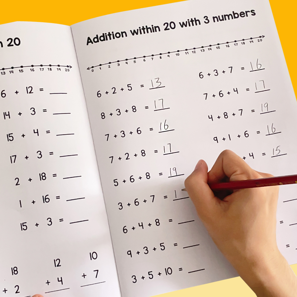 20'den Toplama ve Çıkarma Eğit - Learning Workbook Preschool incelemesi ve fiyatı