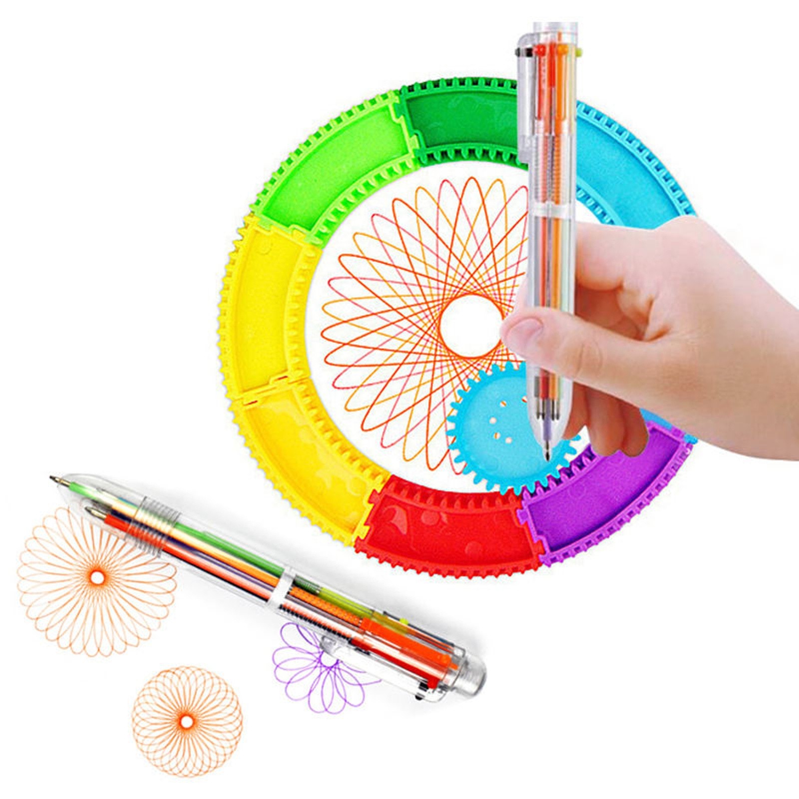 Geometri Spirograph Çizim Şabl - Kids Education Template incelemesi ve fiyatı