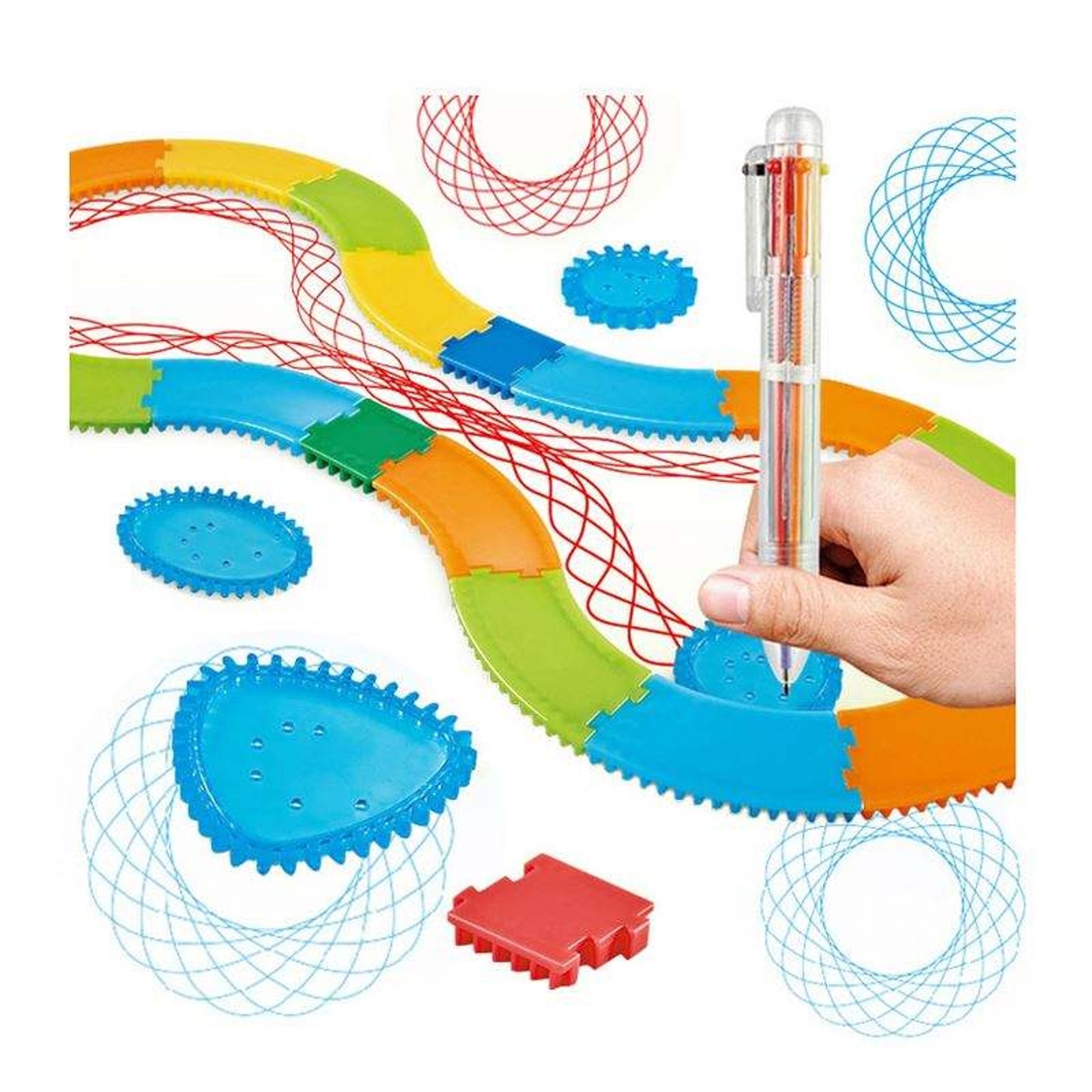Geometri Spirograph Çizim Şabl - Kids Education Template incelemesi ve fiyatı