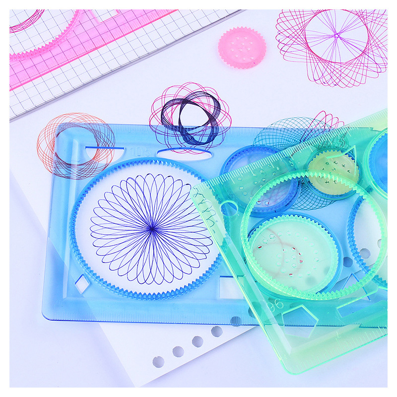 Geometri Spirograph Çizim Şabl - Kids Education Template incelemesi ve fiyatı