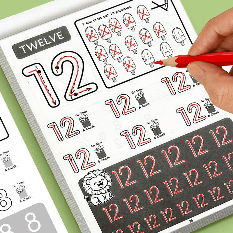 Numara 1-12 İzleme Çalışma Kit - Learning Workbook Preschool incelemesi ve fiyatı