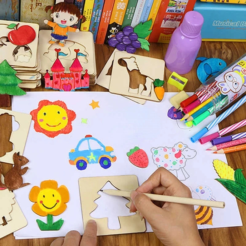 Çocuklar Çizim Oyuncaklar Mont - Kids Education Template incelemesi ve fiyatı