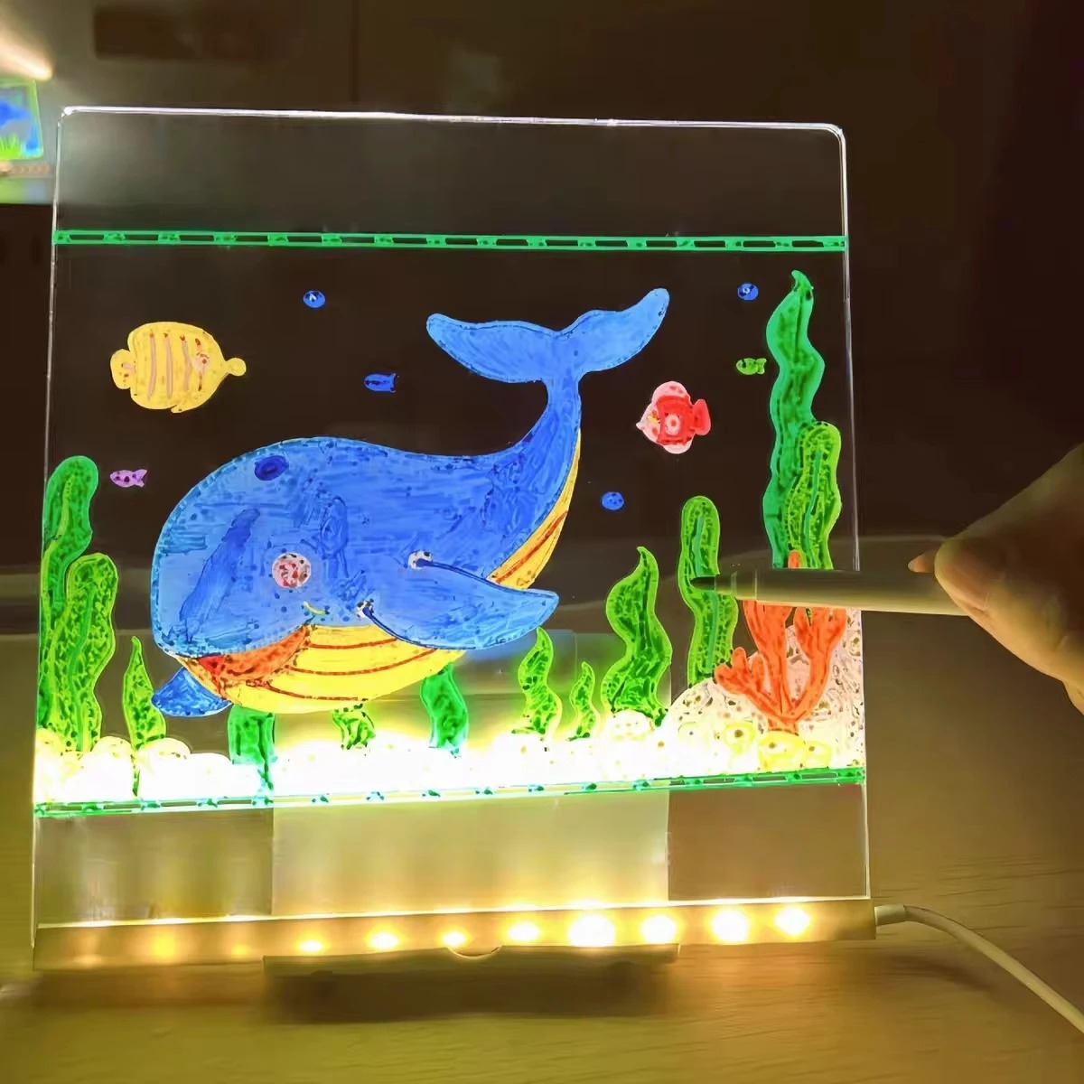 Magic Glow Çocuk Çizim Tahtası - Kids Education Tablet incelemesi ve fiyatı
