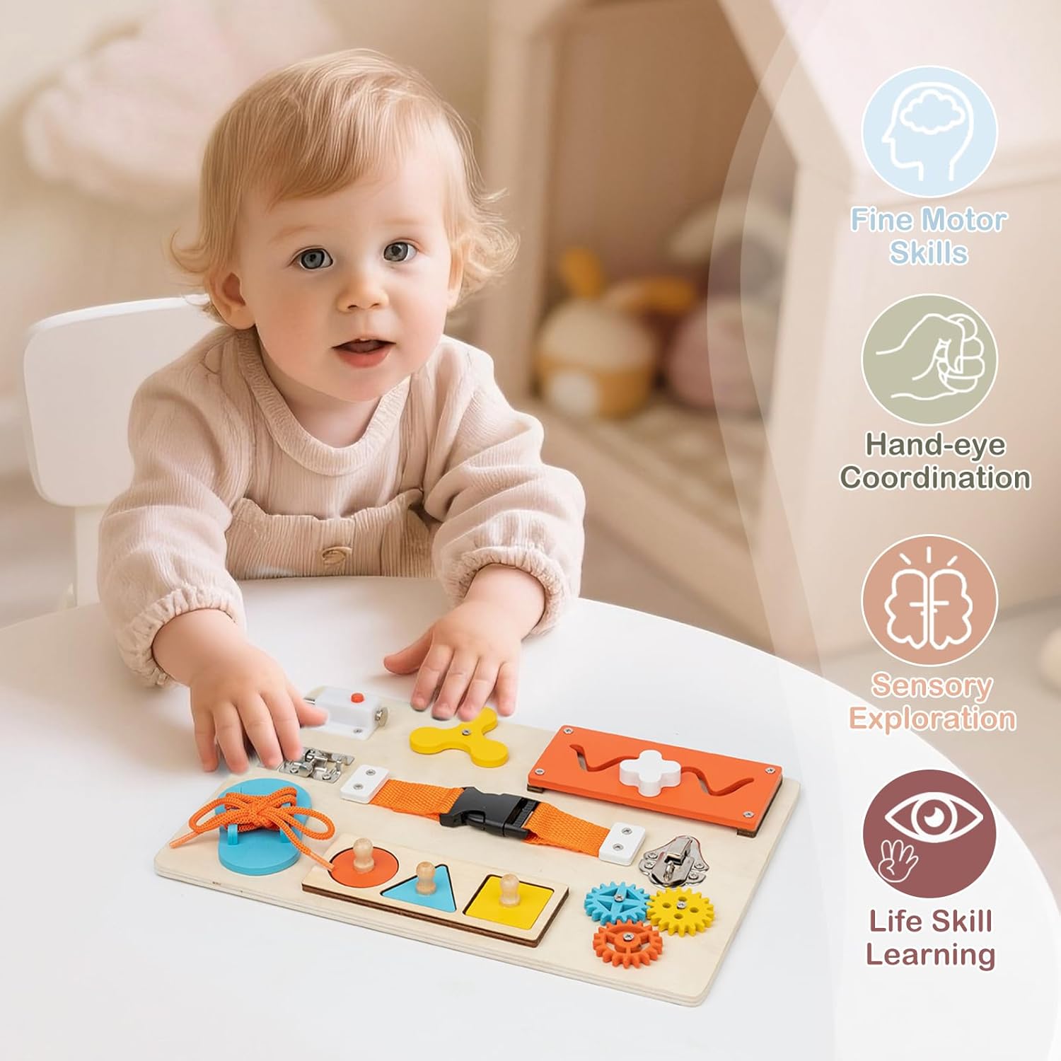 Montessori Etkinlik Panosu, Yü - Kids Education Activities incelemesi ve fiyatı