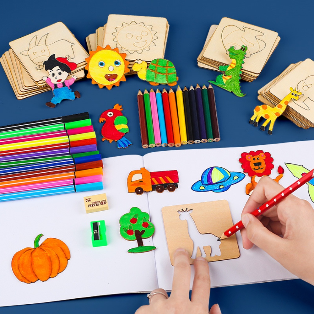 20 adet Çocuklar Çizim Oyuncak - Kids Education Template incelemesi ve fiyatı