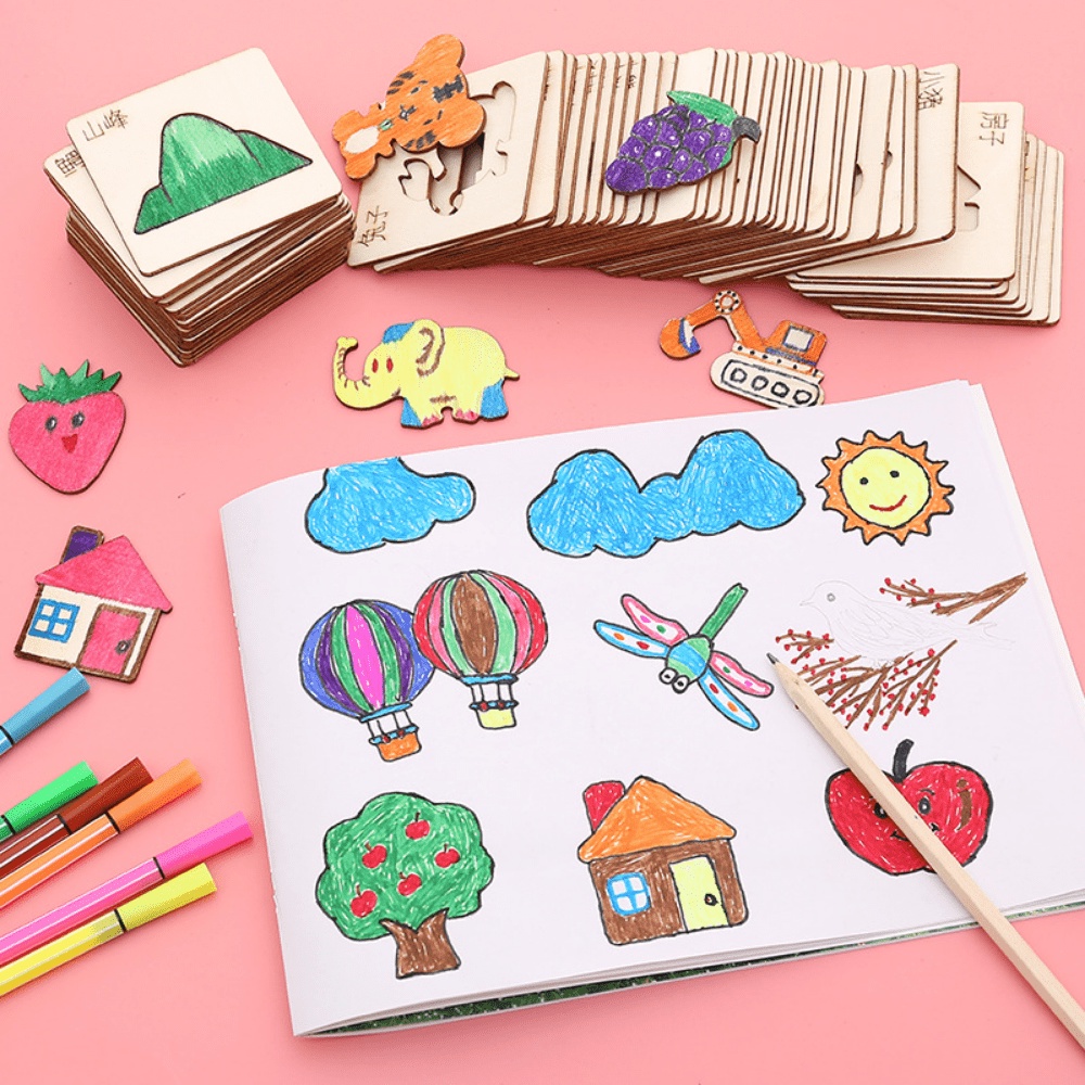 20 adet Çocuklar Çizim Oyuncak - Kids Education Template incelemesi ve fiyatı