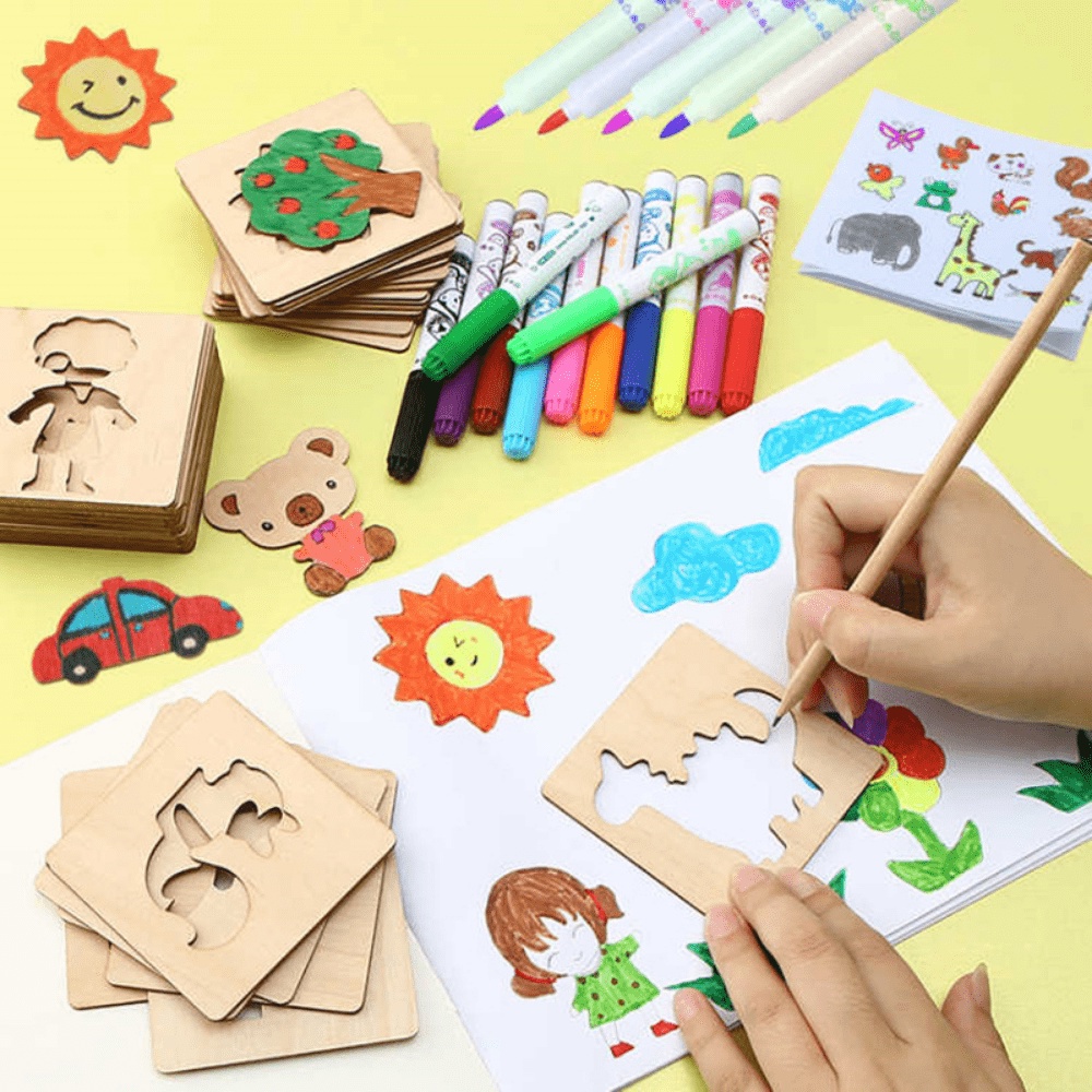 20 adet Çocuklar Çizim Oyuncak - Kids Education Template incelemesi ve fiyatı
