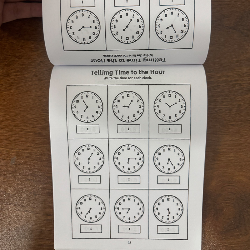 Çocuklar için Zamanı Belirleme - Learning Workbook Preschool incelemesi ve fiyatı